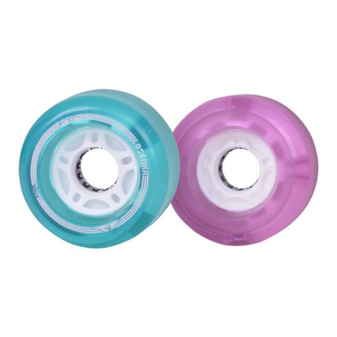 50MM-59MM LED oświetlone koła deskorolkowe PU Cruiser koła deskorolkowe 1