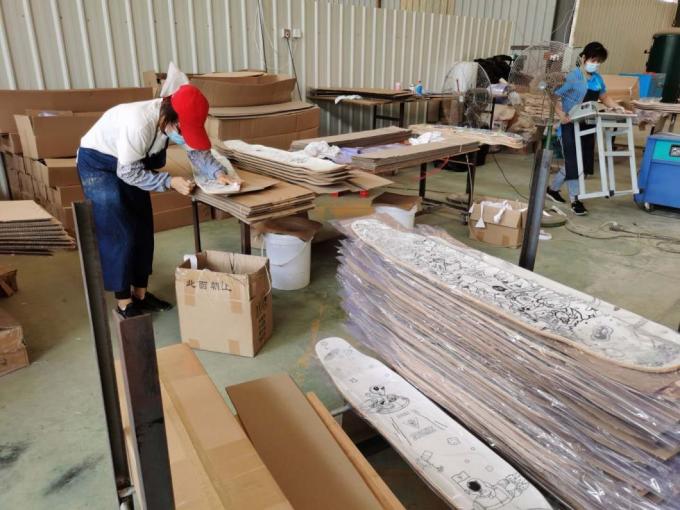 Tańsze, niestandardowe, puste deski deskorolkowe Canada Professional Maple 7