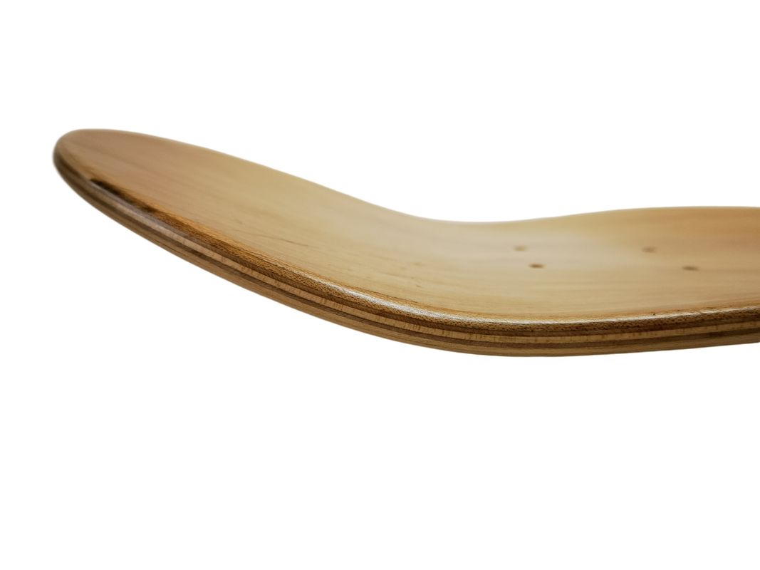 Skateboard w kształcie wypukłej 7 warstw kanadyjskiego klonowego pokładu Skateboard wieloraki
