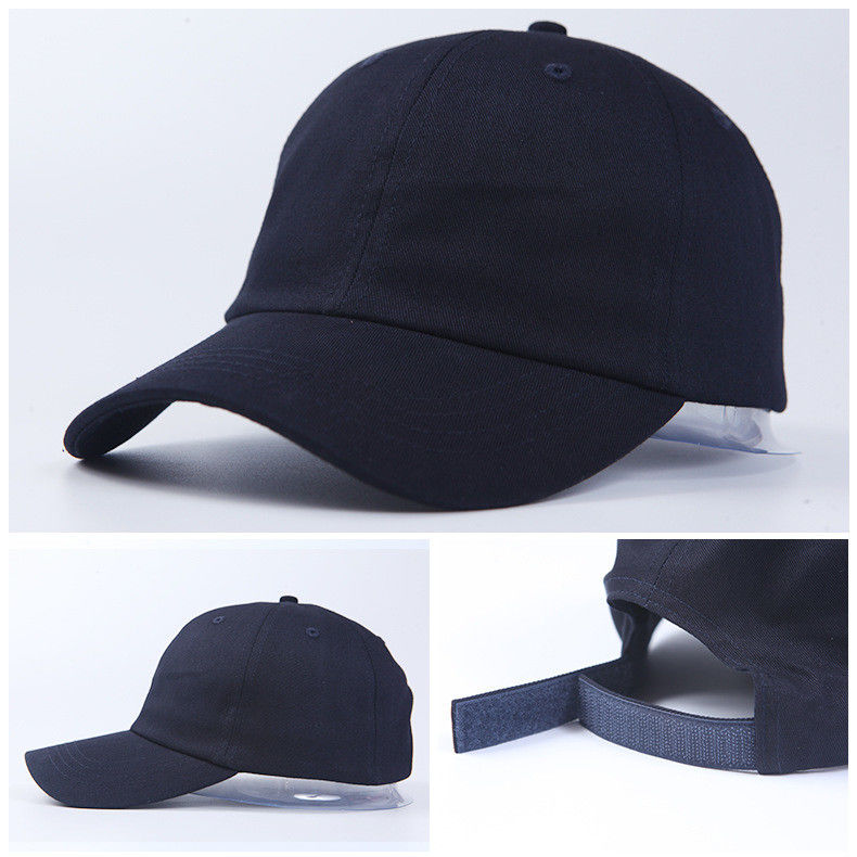 Promocyjna z zakrzywioną krawędzią czarna bawełniana czapka baseballowa Custom Trucker Cap SML Size