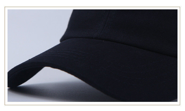 Promocyjna z zakrzywioną krawędzią czarna bawełniana czapka baseballowa Custom Trucker Cap SML Size